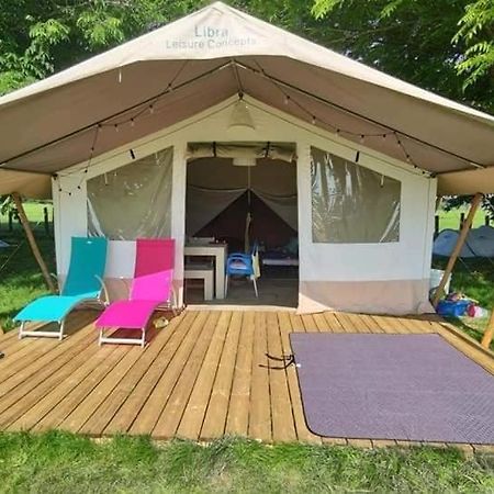 Tente Lodge La Plage Autet Exteriér fotografie